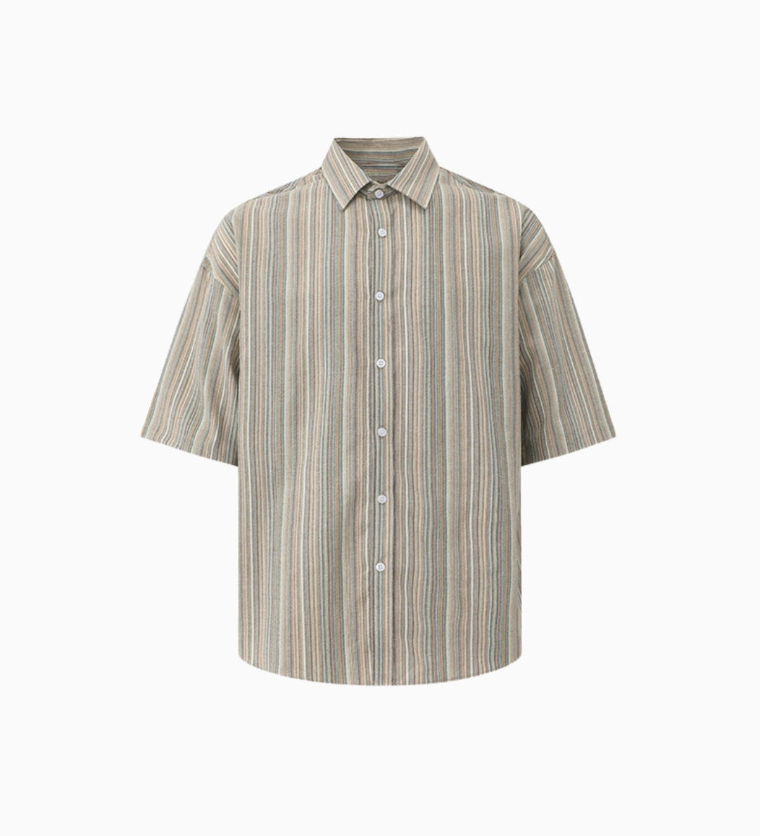 Coastal Stripe Short-Sleeve Shirt