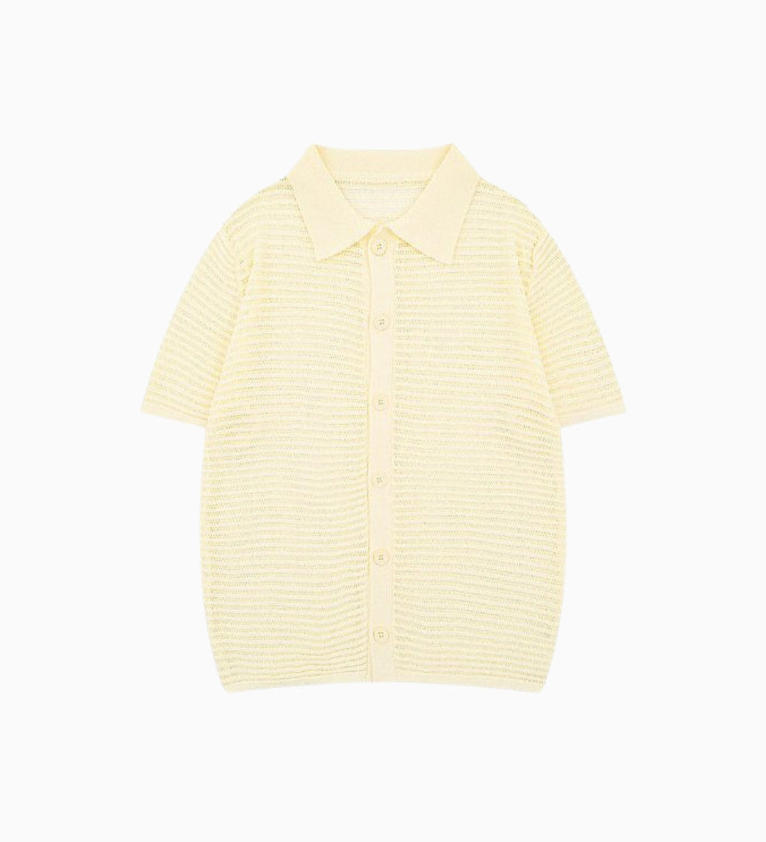 Knit Polo Shirt