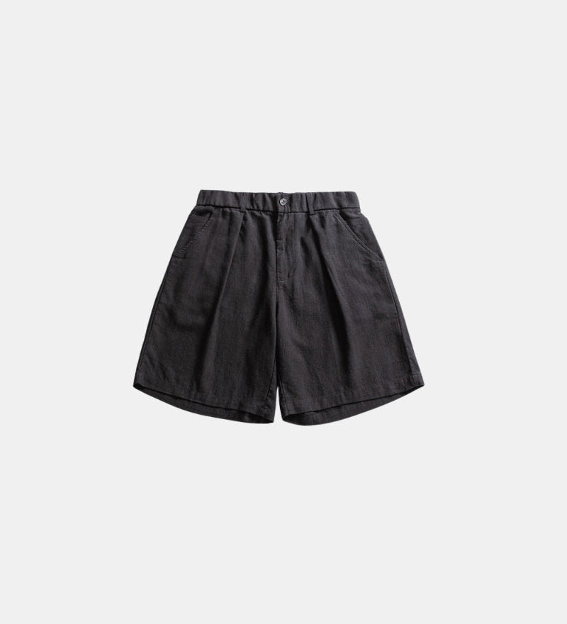 Relaxed Classic Linen Blend Shorts