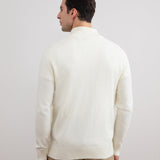 Off-White Classic Zip-Up Cardigan