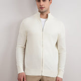 Off-White Classic Zip-Up Cardigan