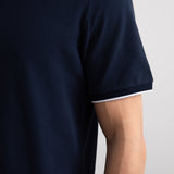 Navy Cruise Open Polo Shirt