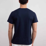 Navy Slim fit Crew-neck T-shirt