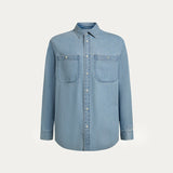 Light Denim Shirt Light Blue
