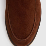 Bordeaux Suede loafers