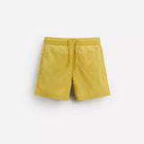 BASIC MID-LENGTH SWIMMING SHORT - YELLOW