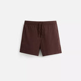 BASIC MID-LENGTH SWIMMING SHORT - CHOCOLATE