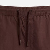 BASIC MID-LENGTH SWIMMING SHORT - CHOCOLATE