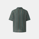 Striped Textured Resort Shirt
