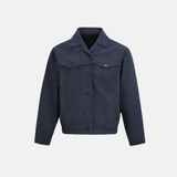 Structured Wool-Blend Overshirt