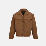 Structured Wool-Blend Overshirt