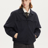 Structured Wool-Blend Overshirt