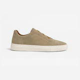 Tan Suede Laceless Sneaker