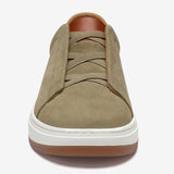 Olive Suede Laceless Sneaker 0.1